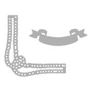 COUTURE CREATIONS Cutting Die -Rope Banner Seaside Girl Collection